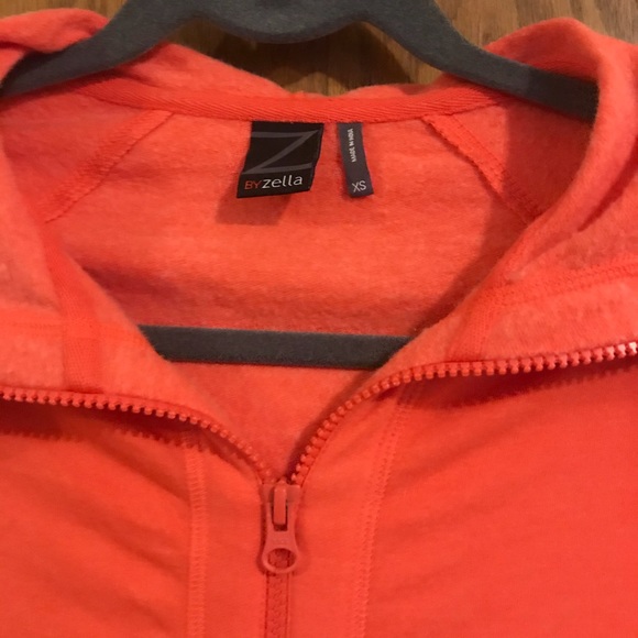 Zella Orange Zip Up - Picture 2 of 5